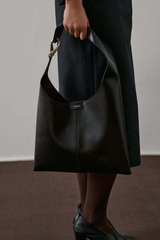 Sac Cosima Mini - Noir - Cuir - Femme