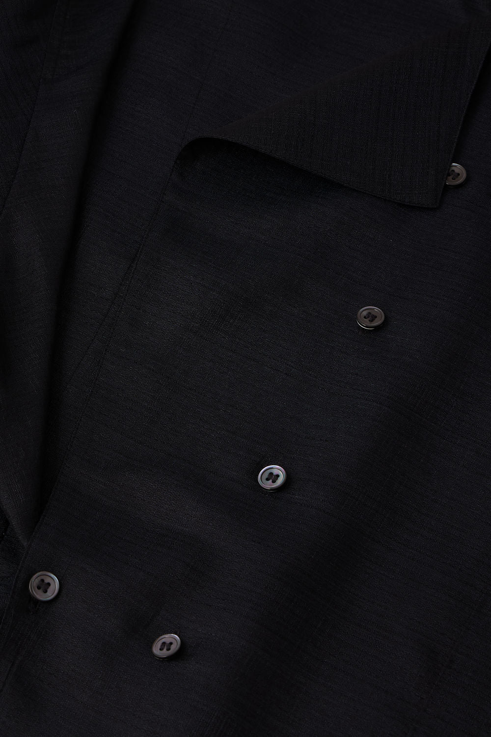 Blouse Hampton - Noir - Soie - Femme vue 8